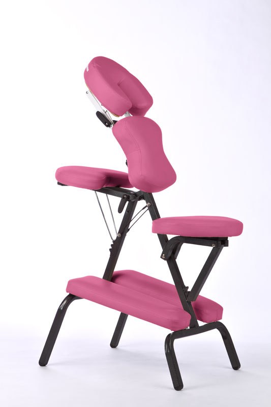 pink massage chair